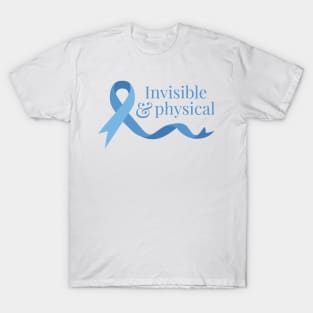 Invisible & Physical (Blue Ribbon) T-Shirt